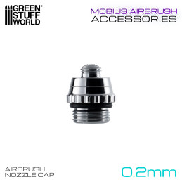 Tapa de Obturador 0,2 mm para aerógrafo Mobius de Gaahleri