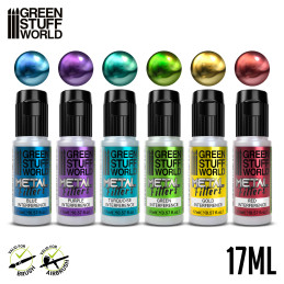 Set Metal Filters - Interference Colours | Paint