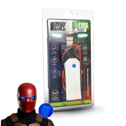 Cosplay Flexible led eyes for mask - Blue