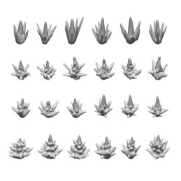 3D-Druckset - Pistole Mündungsfeuer