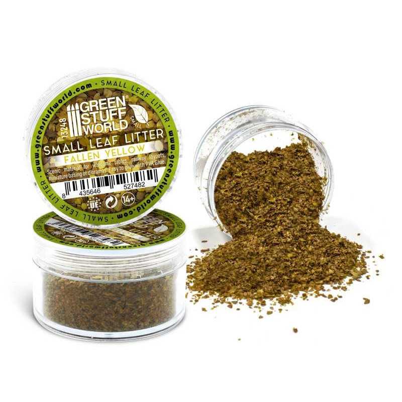 Feuilles Naturelles Petites - Jaune tombante