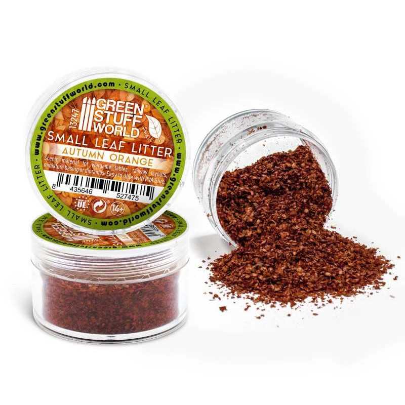 Small Leaf Litter - Autumn Orange Small Leaf Litter - Autumn Orange