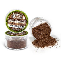 Kleine natürliche Laubstreu - Naturfarbe