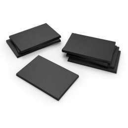 50x75mm rechteckige Kunststoffbasen