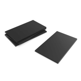 100x60mm rechteckige Kunststoffbasen kutschen