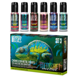Chameleon Acrylic Paint Set 3 | Chameleon Paints