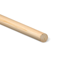 Pinewood round rod 6x250mm | Wood Profiles