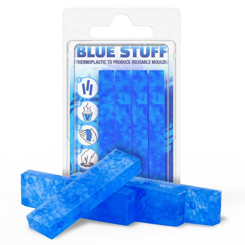 Blue Stuff Riutilizzabile 4 barrette | BLUE STUFF Riutilizzabile