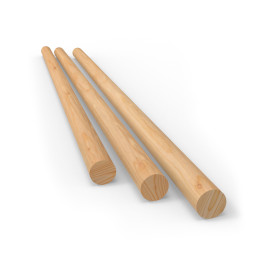 Kiefernholz Rundprofil 8x250mm | Holzprofile