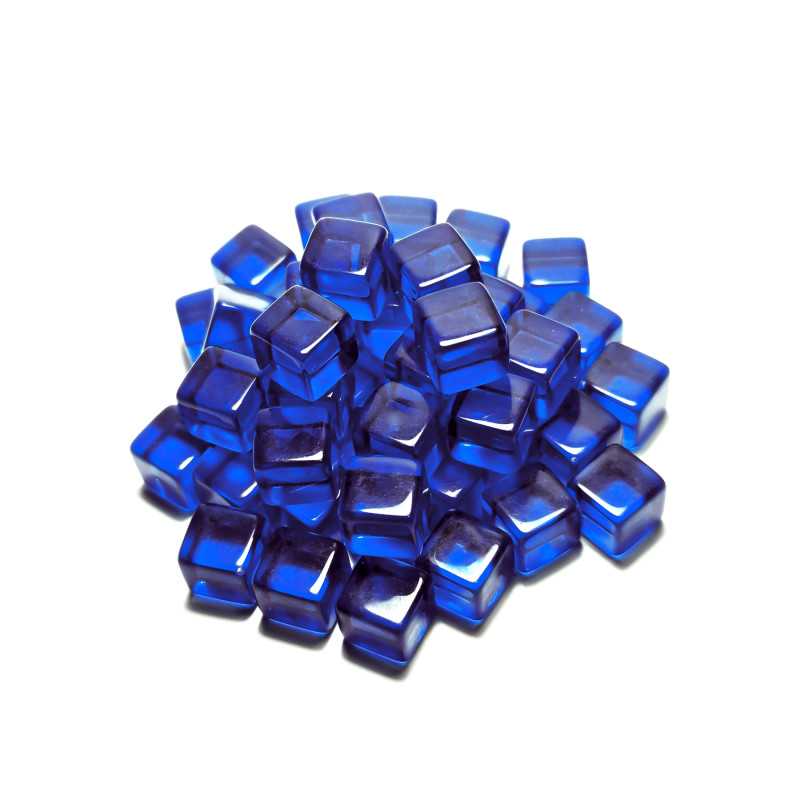Tokens Cubetti da 8 mm - Blue