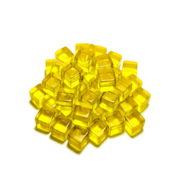 Tokens Cubetti da 8 mm - Giallo | Token e Gettoni da Gioco