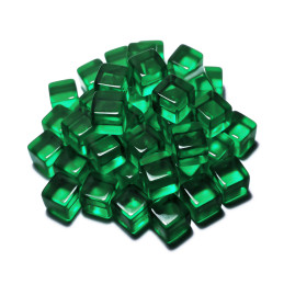 Tokens Cubos Verdes | Tokens y Fichas de Juegos