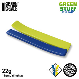 Masilla verde en Rollo 15 cm CON HUECO Masilla Verde
