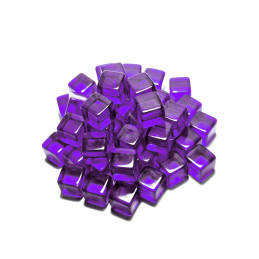Jetons Cubes violet 8mm | Brettspielmarken Jetons et Meeples de jeu de société