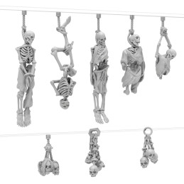 Hanging Skeletons 1:48 | Hanging Dungeon Skeletons