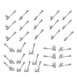 3D-Druckset - Flammenpfeile | Harz artikel
