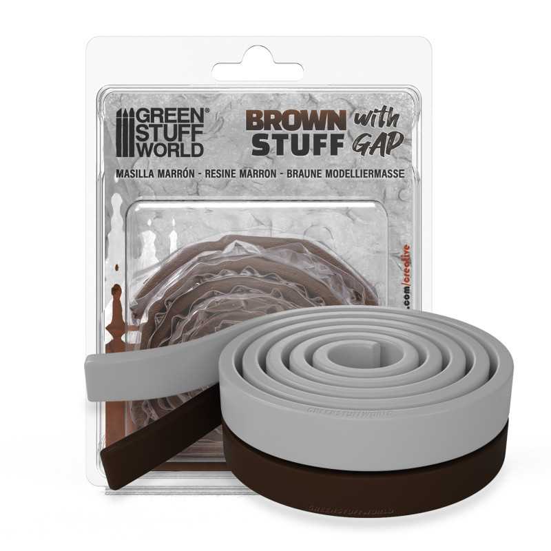 Brown Stuff Tape 36,5 inches WITH GAP