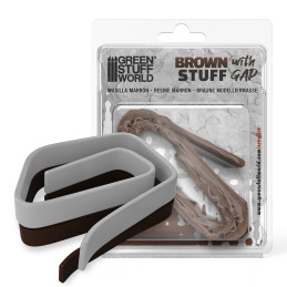 Brown Stuff Tape 18 inches WITH GAP | Brown Stuff putty