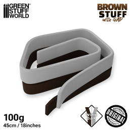 Brown Stuff Tape 18 inches WITH GAP | Brown Stuff putty