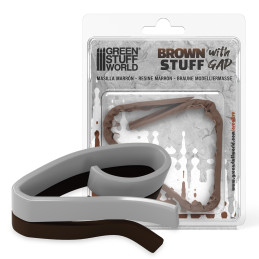 Brown Stuff Tape 12 inches WITH GAP | Brown Stuff putty