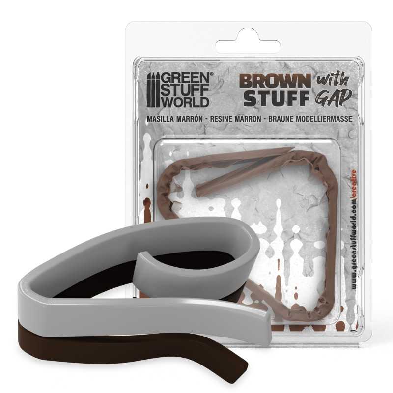 Brown Stuff Tape 12 inches WITH GAP | Brown Stuff putty
