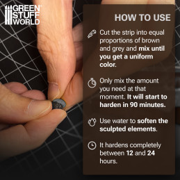 Masilla Marron en Rollo 15 cm - 6 pulgadas CON HUECO Masilla Marron Masilla Marron en Rollo 15 cm - 6 pulgadas CON HUECO Masilla Marron