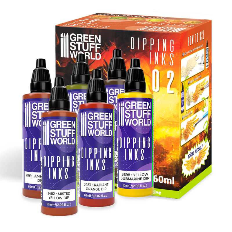 Set de peinture - Collection Dipping 02 Set de peinture - Collection Dipping 02