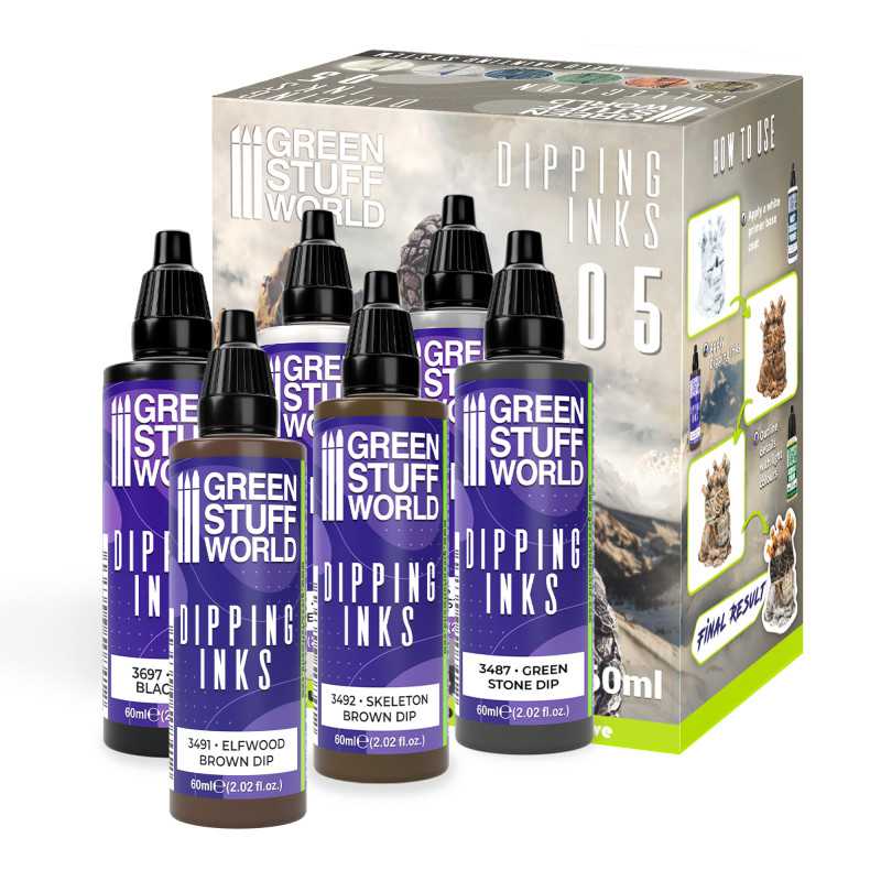 Set de pintura - Coleccion Dipping 05 Set de pintura - Coleccion Dipping 05