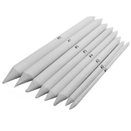Set of Pigment blending stumps for pigments and other materials.