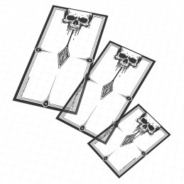Set de Glasspack Footprints transparentes - 10 Edición compatibles con Warhammer 40k | 40k Footprints