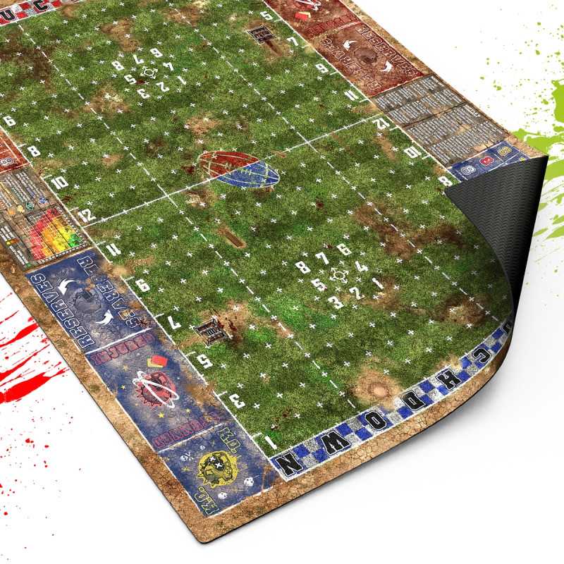 Tappetino neoprene per Fantasy Football – Bloodgrass Pitch | Blood Bowl compatibile