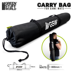 Game mat carrying bags 85cm | Gaming mat storage