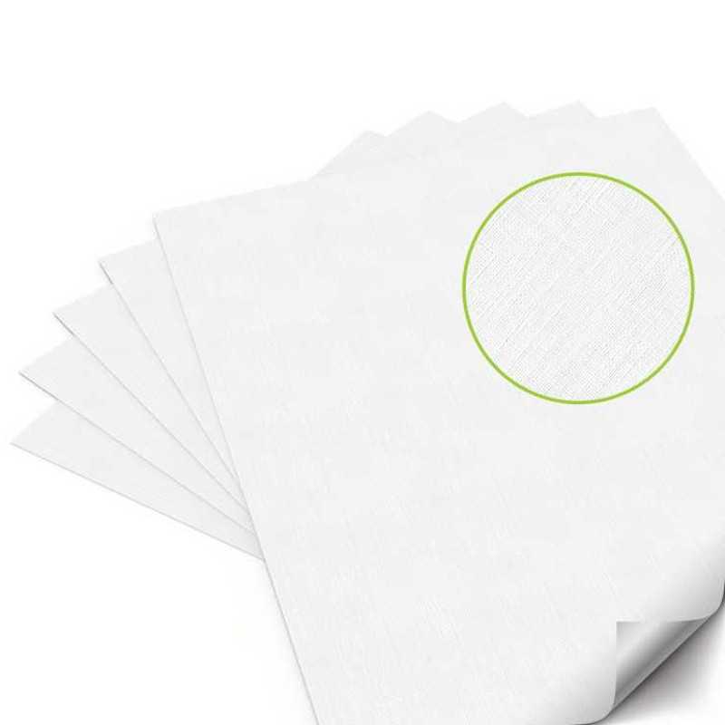 Inkjet Cotton Adhesive Fabric Sheet for crafts and Cosplay