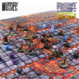 Basette per Blood Bowl con anelli di abilità | Basi per Blood Bowl