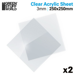 High-quality Acrylic sheet for models and model making