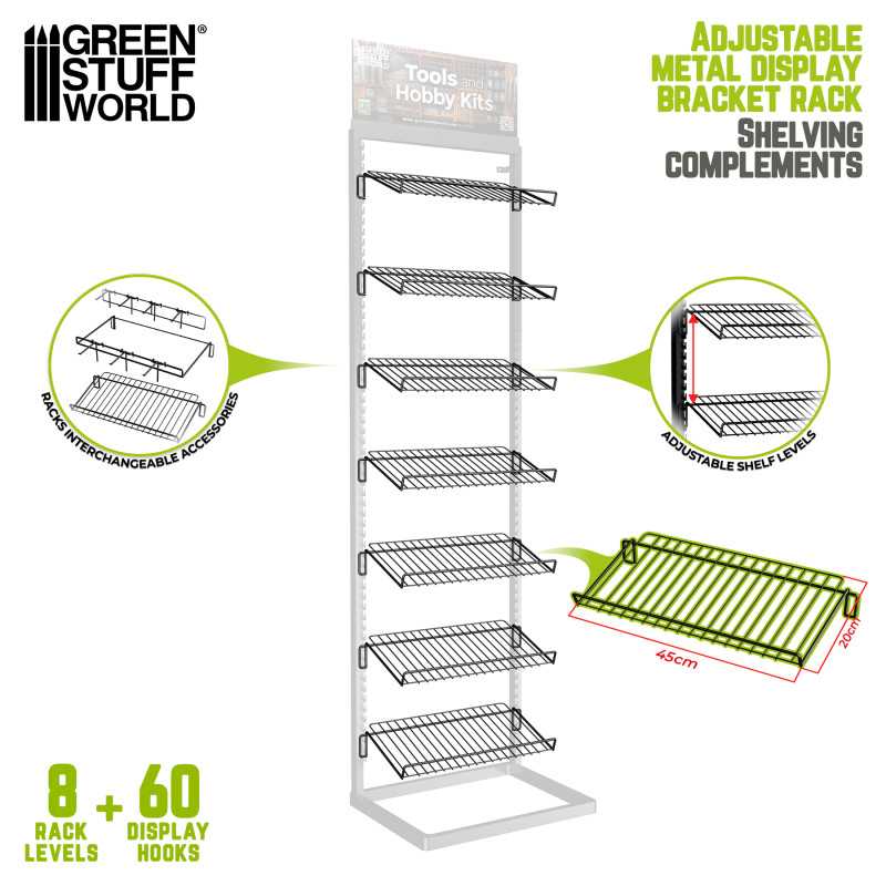 Display accessories - 7 Shelves for Boxes