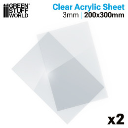 High-quality Acrylic sheet for models and model making