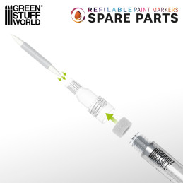 Refillable marker tip refills Size 2 Refillable marker tip refills Size 2