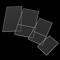 Gabarit Ruine basiques pour Wh40k compatibles Gabarit Ruine basiques pour Wh40k compatibles