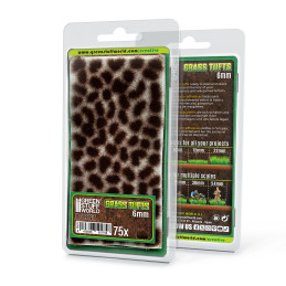 Touffes d'herbe - Tuft 6mm - Brule