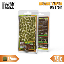Ciuffi d'Erba - Tuft 12 mm - Verde Secco Ciuffi d'Erba - Tuft 12 mm - Verde Secco