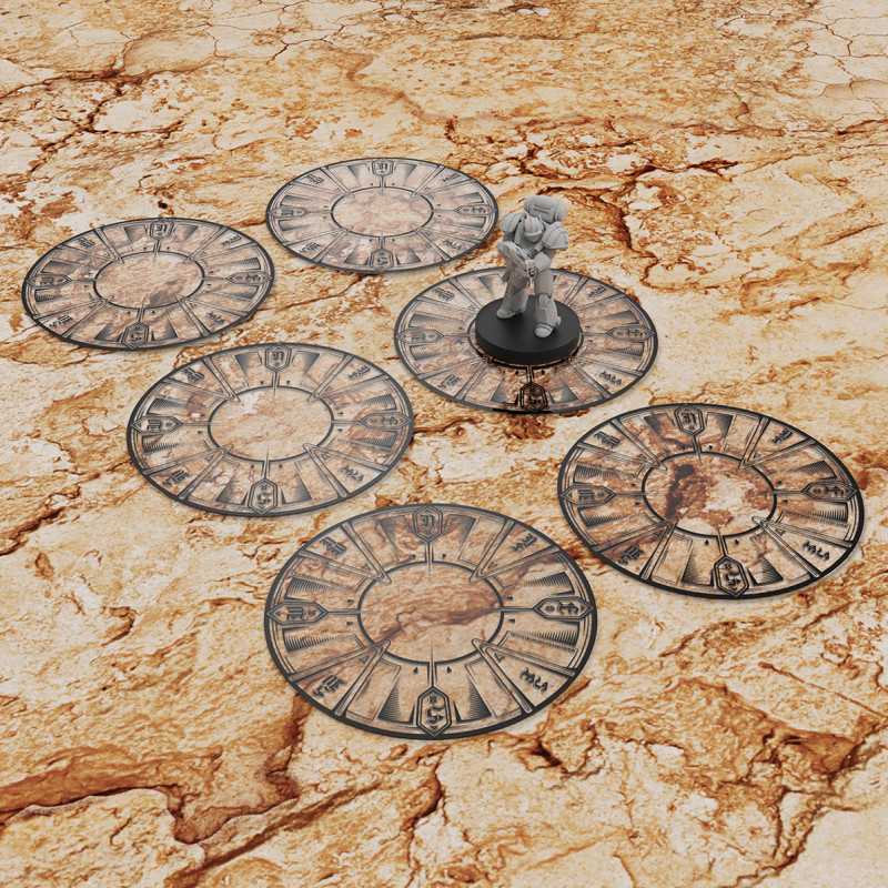 Kill Team Objective Markers compatible with Warhammer® Kill Team | Kill Team Objective Markers compatible Kill Team Objective Markers compatible with Warhammer® Kill Team | Kill Team Objective Markers compatible