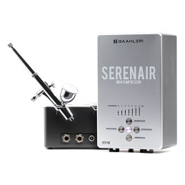 Kit aérographe Gaahleri avec compresseur Serenair