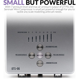 Gaahleri Serenair Airbrush-Set mit Kompressor