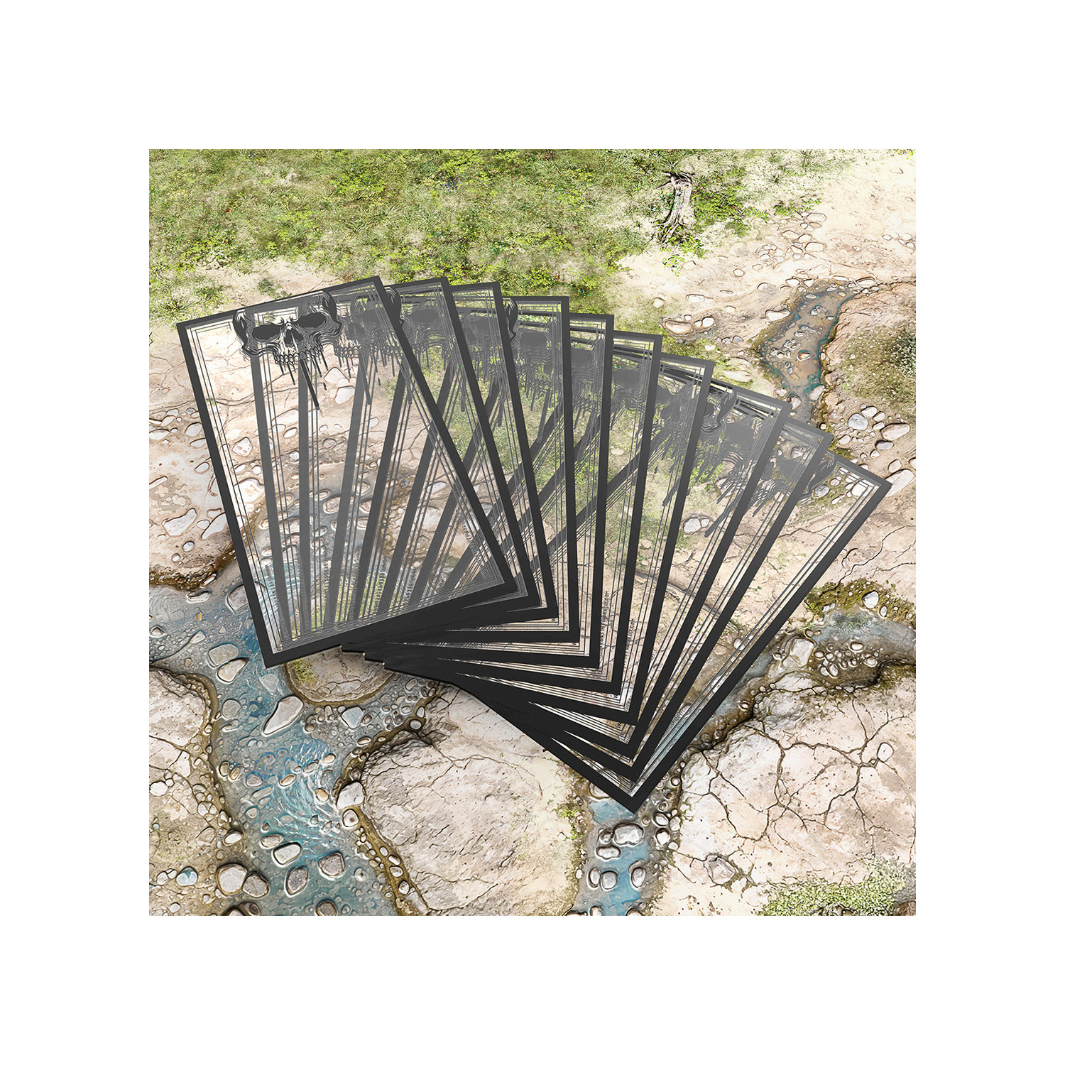 Skull Basic WTC Glasspack Footprints 10x