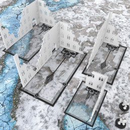 Set di trasparenti Glasspack Footprints WTC - 10a edizione compatibili con Warhammer 40 000 | 40k Footprints Set di trasparenti Glasspack Footprints WTC - 10a edizione compatibili con Warhammer 40 000 | 40k Footprints