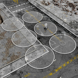 Aree Obiettivo 40k trasparenti compatibile con Warhammer 40k