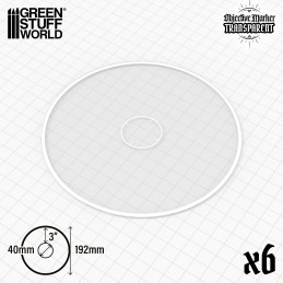 40k Clear Objective Marker compatible with Warhammer 40k