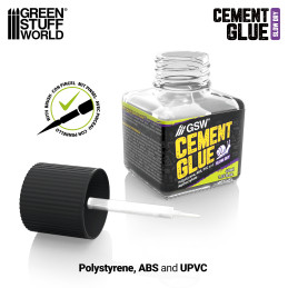 Slow Plastic Cement Glue