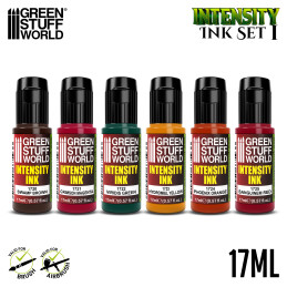 Set 6x Intensitätstinten - Set 1 | Acrylfarben set